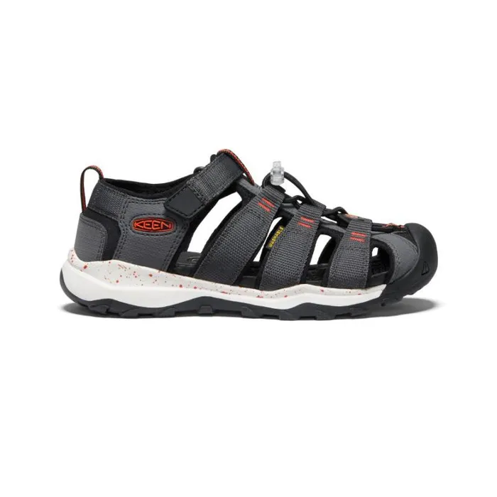 Kids KEEN Playground Big Kids039 Grey Water Hiking Sandals 8211 Newport Neo H2