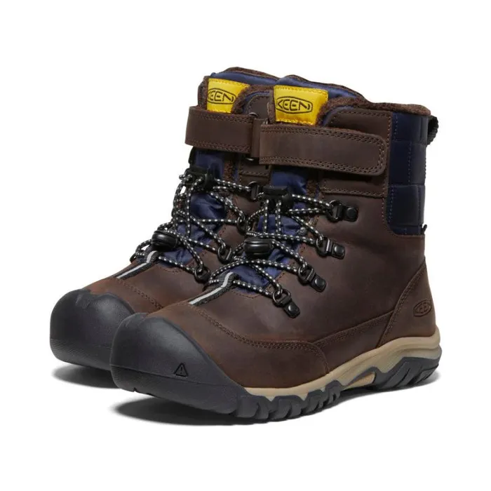 Kids KEEN Playground Big Kids039 Kanibou Waterproof Brown Leather Tall Boot Kids KEEN Playground Big Kids039 Kanibou Waterproof Brown Leather Tall Boot