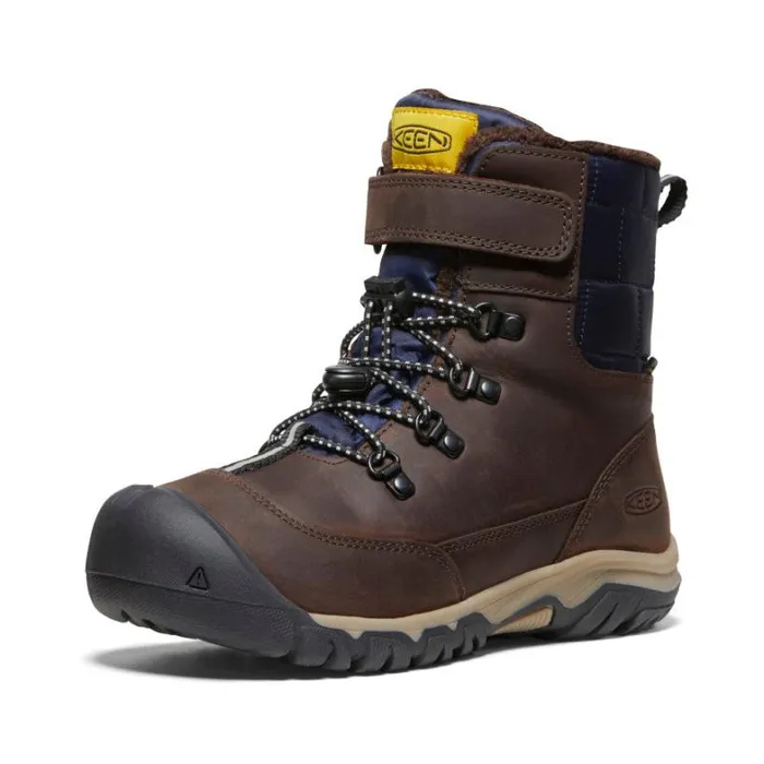 Kids KEEN Playground Big Kids039 Kanibou Waterproof Brown Leather Tall Boot Kids KEEN Playground Big Kids039 Kanibou Waterproof Brown Leather Tall Boot