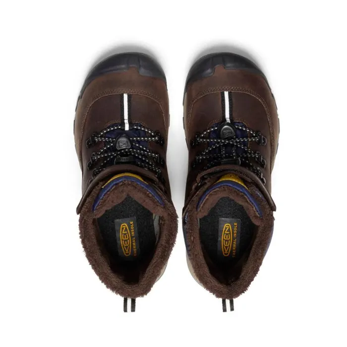 Kids KEEN Playground Big Kids039 Kanibou Waterproof Brown Leather Tall Boot Kids KEEN Playground Big Kids039 Kanibou Waterproof Brown Leather Tall Boot