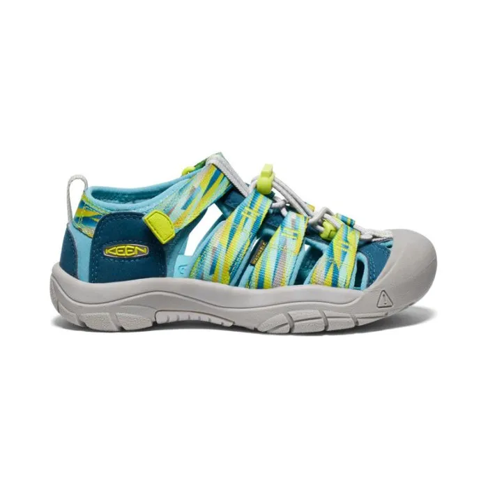 Kids KEEN Playground Big Kids039 Newport H2 Legion BlueEvening Primrose Sandal