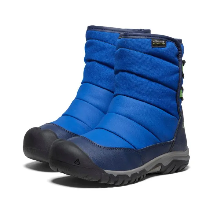 Kids KEEN Playground Big Kids039 Puffrider Waterproof Blue Boot Kids KEEN Playground Big Kids039 Puffrider Waterproof Blue Boot