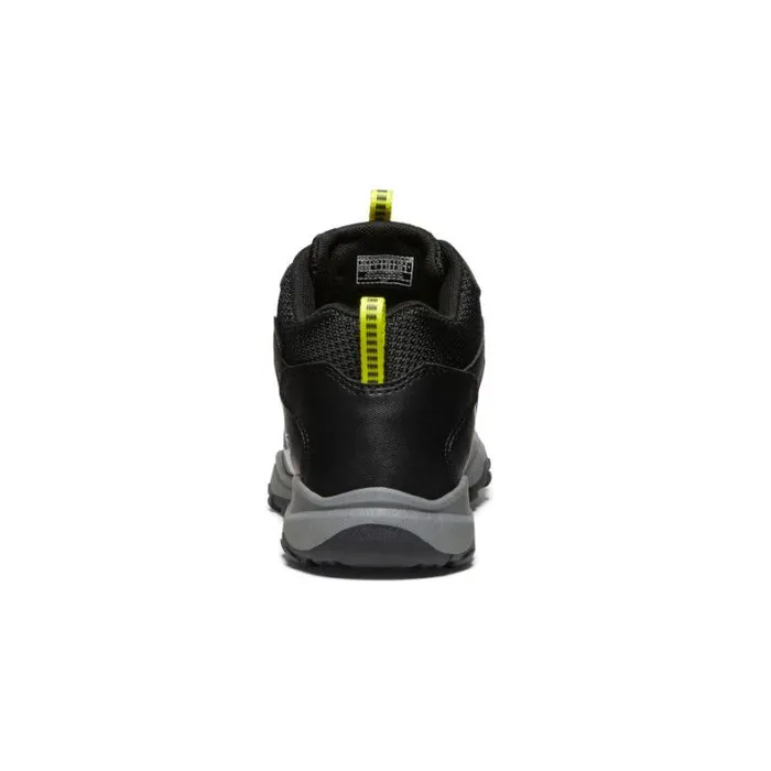 Kids KEEN Playground Big Kids039 Wanduro Mid Height Waterproof Black Leather Boot Kids KEEN Playground Big Kids039 Wanduro Mid Height Waterproof Black Leather Boot