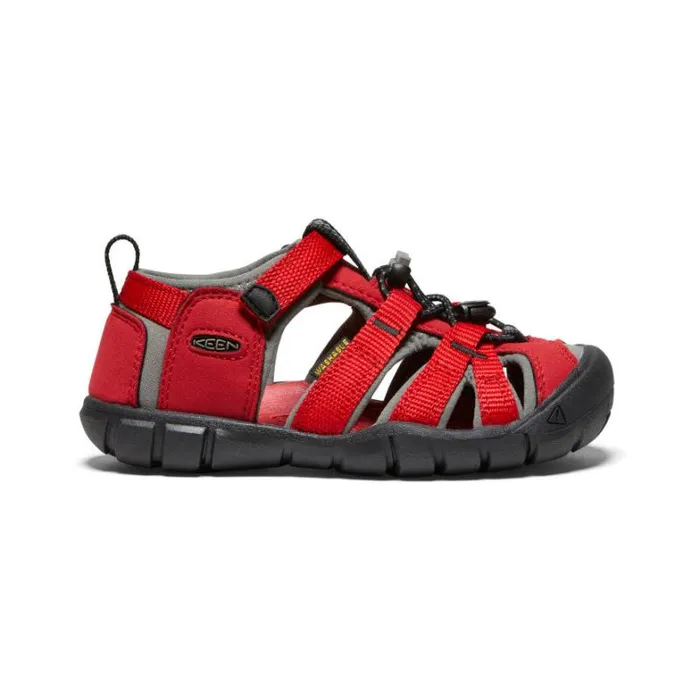 Kids KEEN Playground Little Kids039 Red Water Sandals 8211 Seacamp II CNX