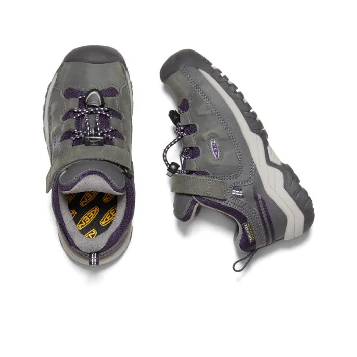 Kids KEEN Playground Little Kids039 Waterproof Grey Hiking Shoes 8211 Targhee Low WP Kids KEEN Playground Little Kids039 Waterproof Grey Hiking Shoes 8211 Targhee Low WP
