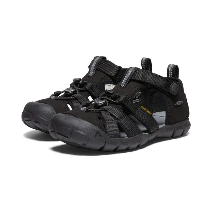 Kids KEEN Sandals Big Kids039 Black Water Sandals 8211 Seacamp II CNX Kids KEEN Sandals Big Kids039 Black Water Sandals 8211 Seacamp II CNX