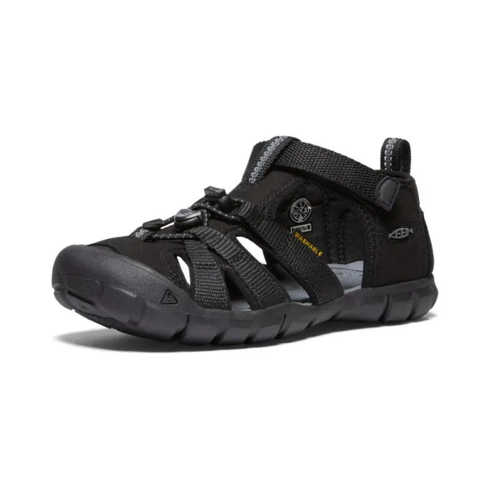 Kids KEEN Sandals Big Kids039 Black Water Sandals 8211 Seacamp II CNX Kids KEEN Sandals Big Kids039 Black Water Sandals 8211 Seacamp II CNX