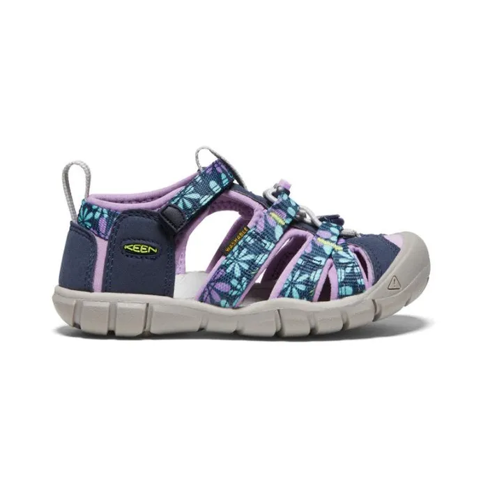 Kids KEEN Water Little Kids039 Flower Print Water Sandals 8211 Seacamp II CNX
