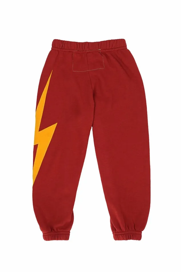 Kids KID039S BOLT SWEATPANTS 8211 RED Aviator Nation Kids KID039S BOLT SWEATPANTS 8211 RED Aviator Nation