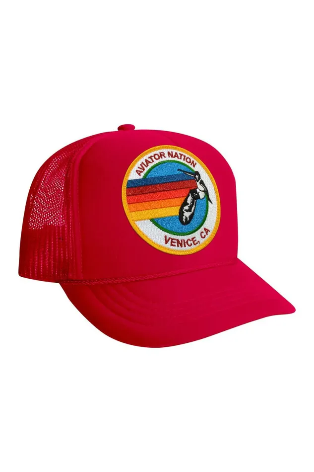Kids KID039S SIGNATURE LOGO 8211 VINTAGE TRUCKER HAT Aviator Nation