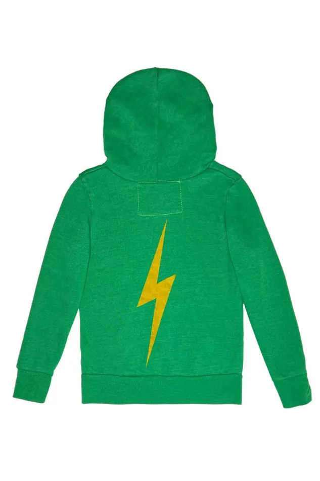 Kids KIDS BOLT PRINT ZIP HOODIE 8211 KELLY GREEN Aviator Nation Kids KIDS BOLT PRINT ZIP HOODIE 8211 KELLY GREEN Aviator Nation