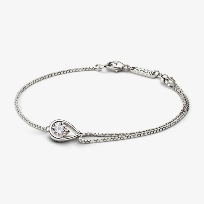 LabGrown Diamond Bracelets Women Pandora Online Infinite 14k White Gold Labgrown Diamond Double Chain Bracelet White Gold LabGrown Diamond Bracelets Women Pandora Online Infinite 14k White Gold Labgrown Diamond Double Chain Bracelet White Gold