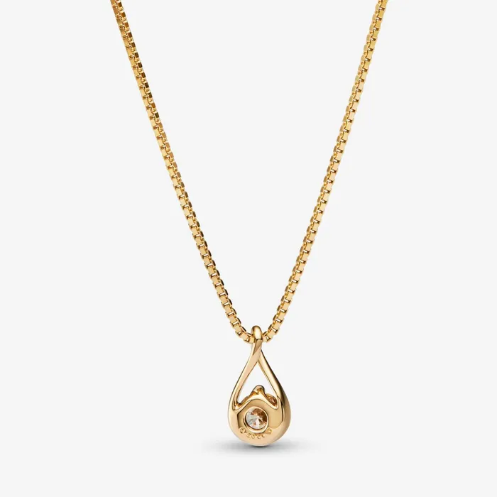 LabGrown Diamond Necklaces Women Pandora Online Infinite 14k Gold Labgrown Diamond Pendant Necklace Gold