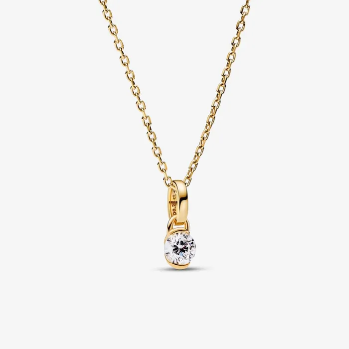LabGrown Diamond Necklaces Women Pandora Online Talisman 14k Gold Labgrown Diamond Infinity Pendant Necklace