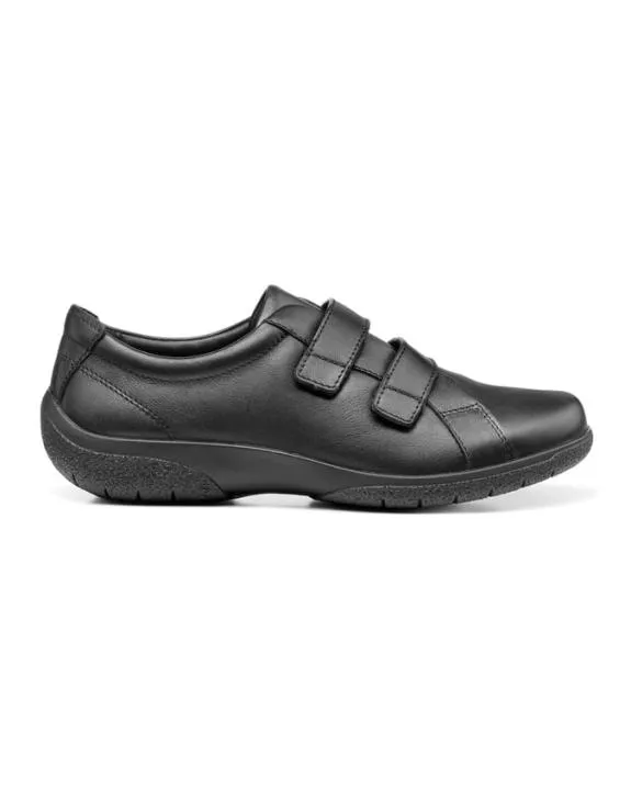 Leap II Shoes Black Women Hotter Flat Shoes