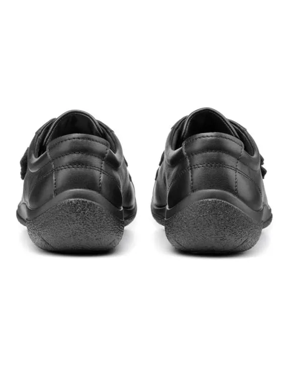 Leap II Shoes Black Women Hotter Flat Shoes