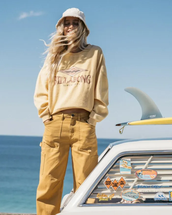 Leia Cargo Pants Wild Honey Women Billabong Denim