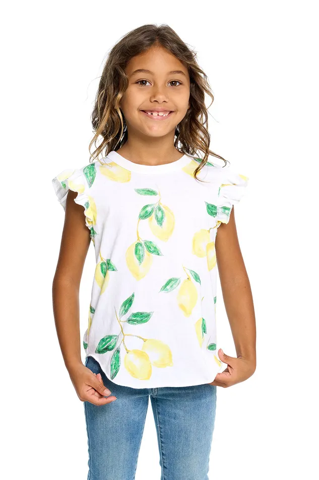 Lemon Twist Girls Tops Chaser Brand Lemon Twist Girls Tops Chaser Brand