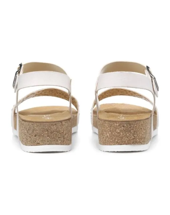 Leslie Sandals Ivory Women Hotter Cork Sandals