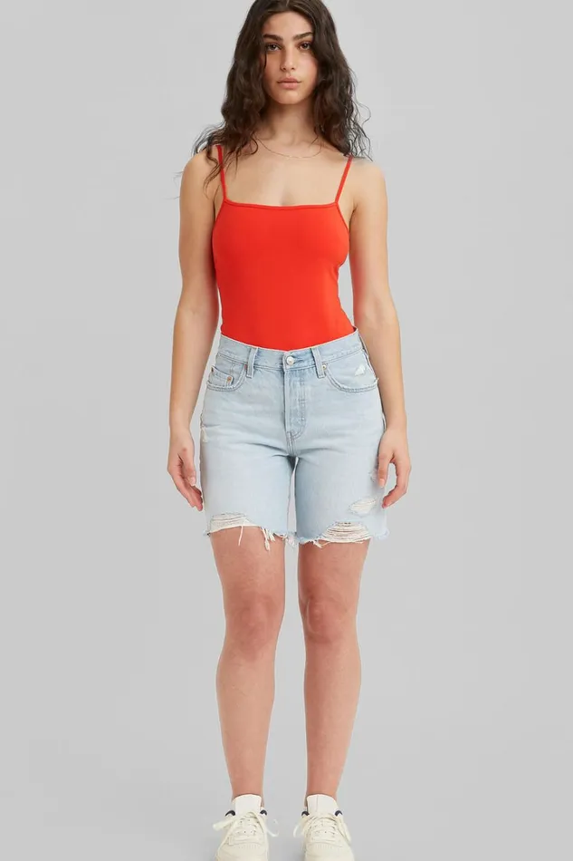 Levi039s 8211 90s 501 Denim Short In YESTERDAYS NEWS 8211 LIGHT INDIGO DESTRUCTED Women Showpo Denim Levi039s 8211 90s 501 Denim Short In YESTERDAYS NEWS 8211 LIGHT INDIGO DESTRUCTED Women Showpo Denim