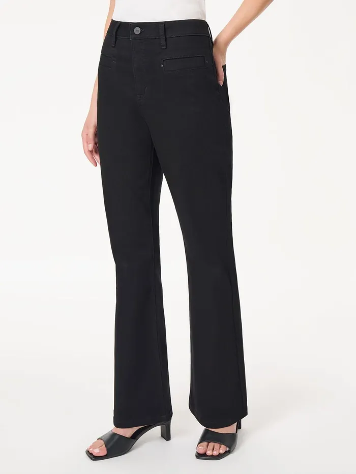 Lexington High Rise Flare Jeans Onyx Wash Women Jones New York Pants and Skirts Lexington High Rise Flare Jeans Onyx Wash Women Jones New York Pants and Skirts