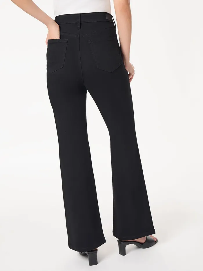 Lexington High Rise Flare Jeans Onyx Wash Women Jones New York Pants and Skirts Lexington High Rise Flare Jeans Onyx Wash Women Jones New York Pants and Skirts