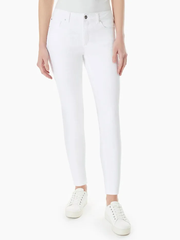 Lexington Skinny Jeans Soft White Women Jones New York Cropped Jeans