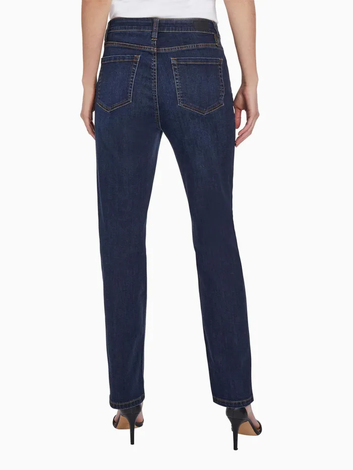 Lexington Straight Leg Jeans Indigo Westpoint Wash Women Jones New York Denim