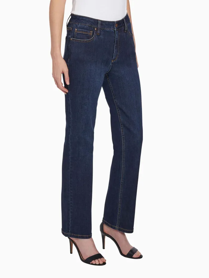Lexington Straight Leg Jeans Indigo Westpoint Wash Women Jones New York Denim