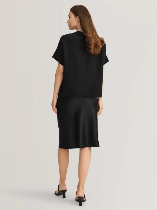 Lilysilk Casual Comfy Short Sleeve Silk Blouse For Women Women Tops
