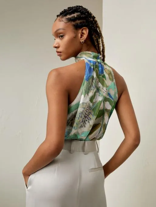 Lilysilk Floral Silk Blouse Elegant And Luxurious Tops For Women Women Tops