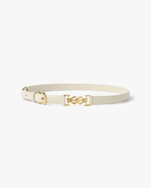 Lilysilk LS Clasp Leather Skinny Belt Women Belts Hats