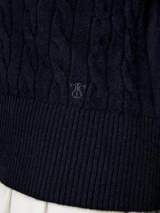 Lilysilk Luxurious Cable Knit Cashmere Sweater For Women Women Knitwear