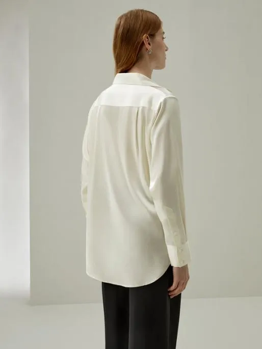 Lilysilk Oversized Silk Shirt For Women 8211 Long Sleeve Women Essentials