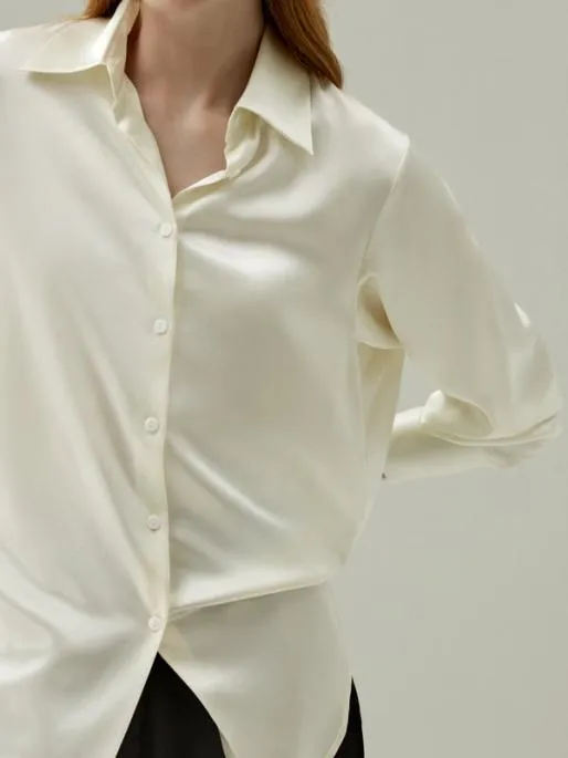 Lilysilk Oversized Silk Shirt For Women 8211 Long Sleeve Women Essentials