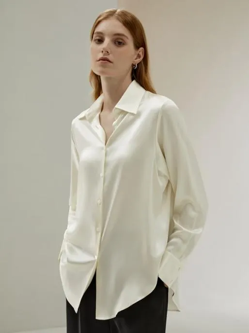 Lilysilk Oversized Silk Shirt For Women 8211 Long Sleeve Women Essentials