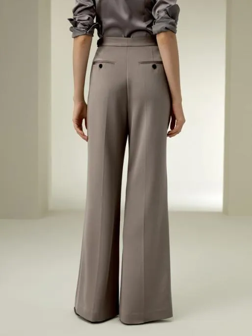 Lilysilk Subtleflare Modern Business Silk Trousers Women Essentials