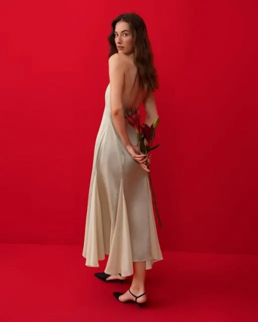 Lilysilk The Aster Long Silk Dress For Womens Women Jumpsuits Dresses
