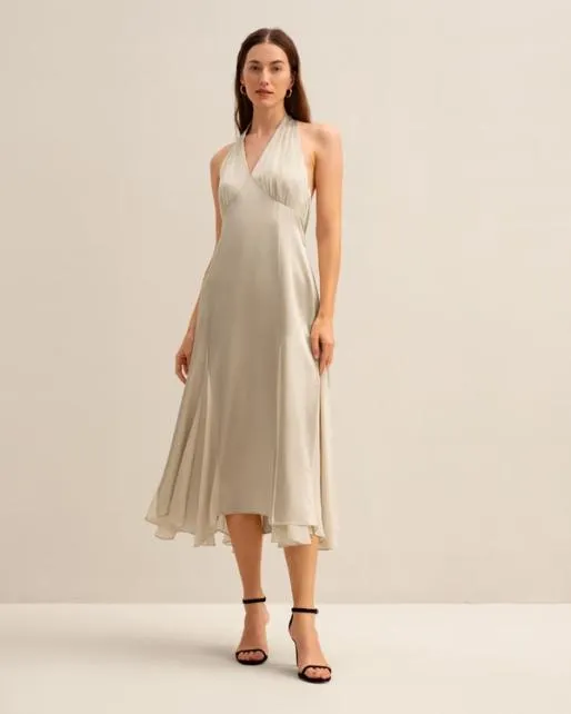 Lilysilk The Aster Long Silk Dress For Womens Women Jumpsuits Dresses