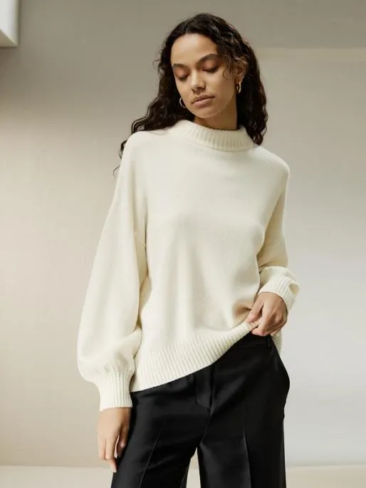 Lilysilk The Cape Sweater Women Knitwear