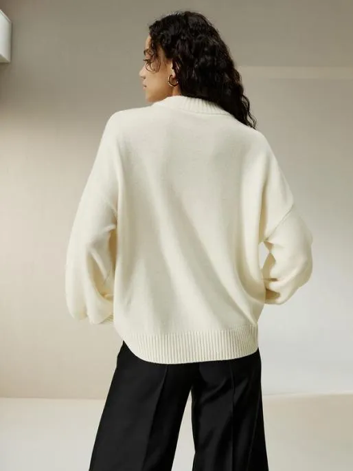 Lilysilk The Cape Sweater Women Knitwear