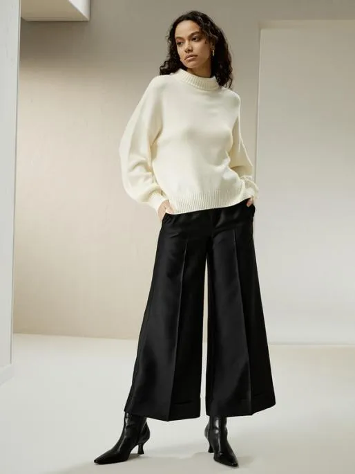 Lilysilk The Cape Sweater Women Knitwear