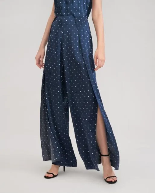 Lilysilk Widelegged Silk Ginkgo Pants Women Bottoms