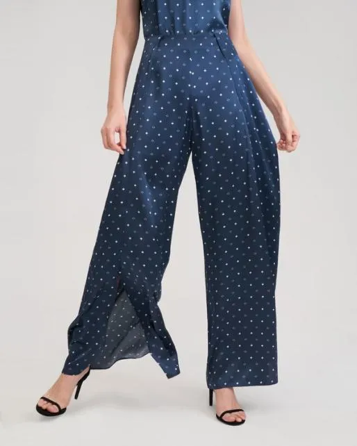 Lilysilk Widelegged Silk Ginkgo Pants Women Bottoms