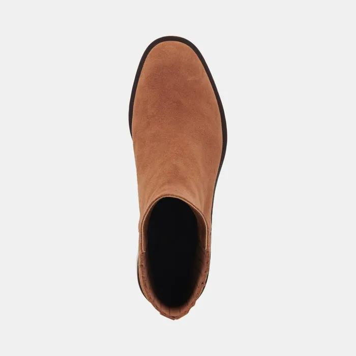 Linny H2O Wide Boots Brown Suede Women Dolce Vita Boots and Booties