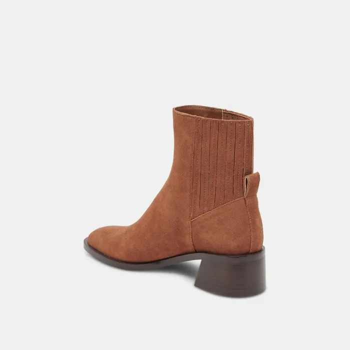 Linny H2O Wide Boots Brown Suede Women Dolce Vita Boots and Booties