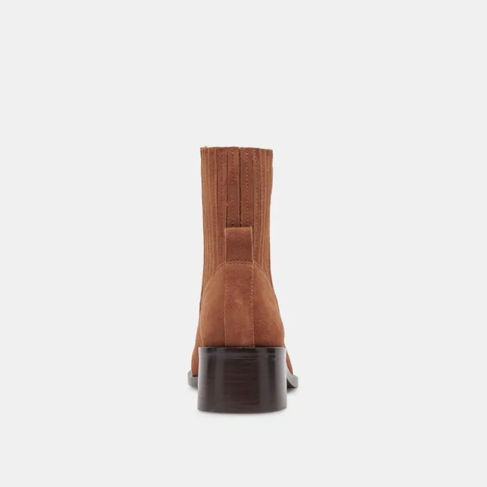 Linny H2O Wide Boots Brown Suede Women Dolce Vita Boots and Booties
