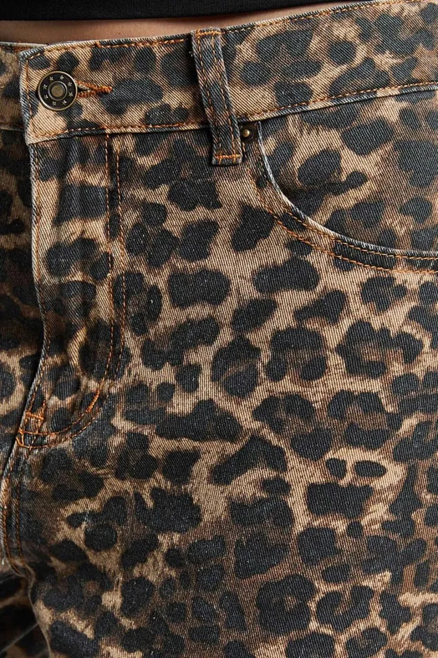 Lioness 8211 Carmela Jeans In LEOPARD Women Showpo Jeans