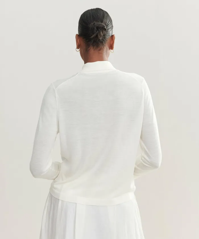 LongSleeve Tops Women Jenni Kayne Grayson Pullover Ivory