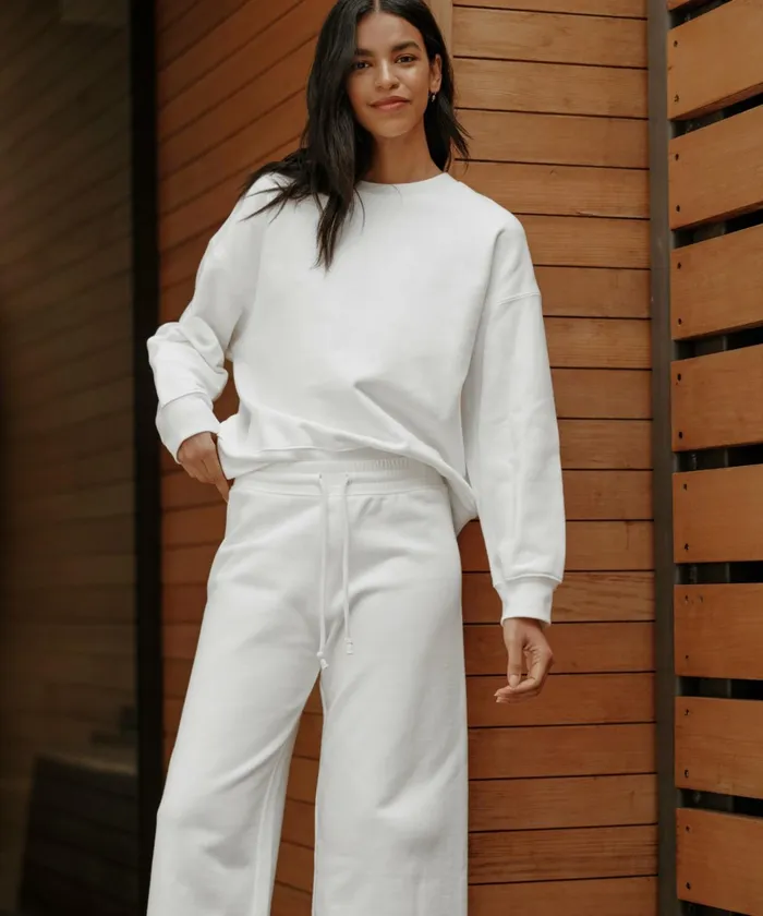 Lounge and Sweatshirts Women Jenni Kayne Marina Sweatpant White